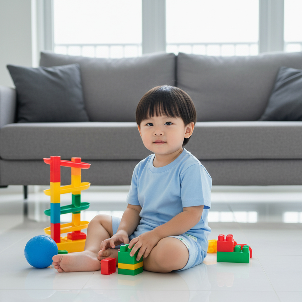 Setelan Nature Series Blue Sky